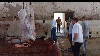 المرور علي المجازر للوقوف علي كافة الاستعدادات خلال أيام عيد الأضحى المبارك 