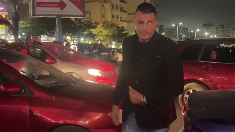 حضور عصام الحضر للعزاء