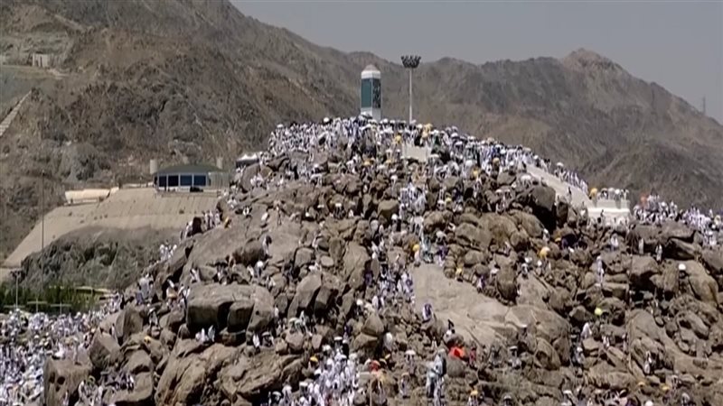 الحجاج في يوم عرفة