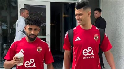 لاعبو الأهلي يخوضون تدريبهم الأول في ميامي بالولايات المتحدة الأمريكية| صور