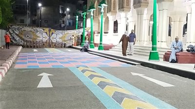 دهانات جديدة.. استعدادات مكثفة بساحة وضريح 