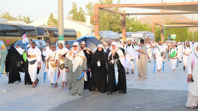 نفرة الحجاج إلى مزدلفة