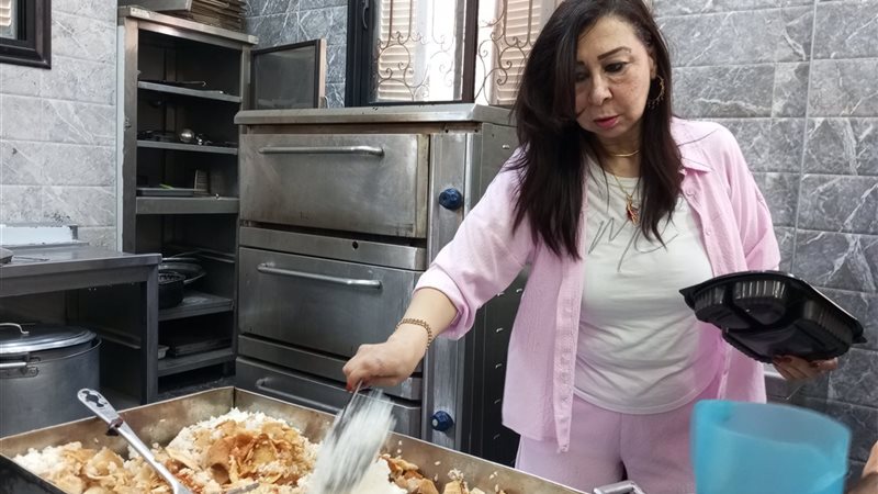 أثناء تجهيز الوجبات