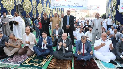 محافظ بني سويف يُهنئ مواطني وقيادات المحافظة بعيد الأضحى المبارك