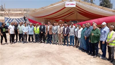 محافظ الجيزة يشهد توزيع 9 أطنان من لحوم الأضاحي على 5268 أسرة 