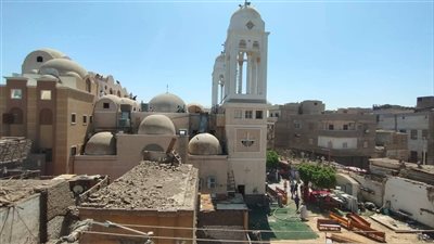 مسؤول بكنيسة العذراء بإسنا: إخوتنا المسلمون كانوا أول من بادر بإطفاء الحريق