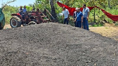 إزالة 4 مكامير فحم مخالفة في حملة في كفر البطيخ في دمياط 