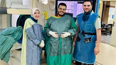 إجراء قسطرة تداخلية ناجحة بمعهد الكبد القومي بالمنوفية تنقذ حياة مريض