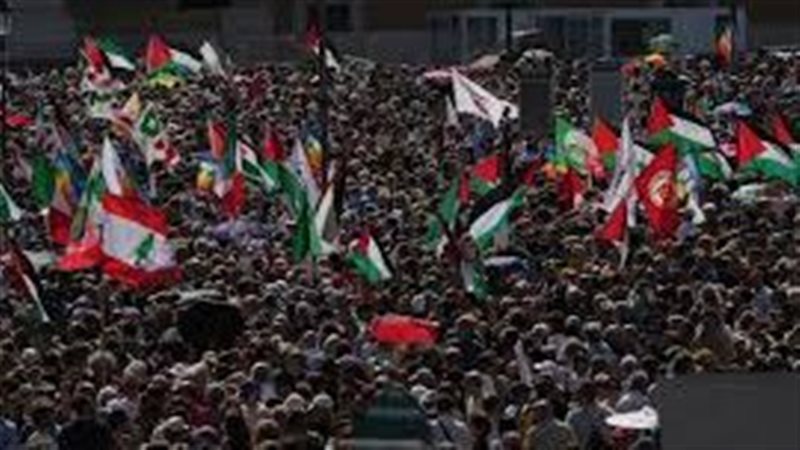 مظاهرات داعمة لغزة