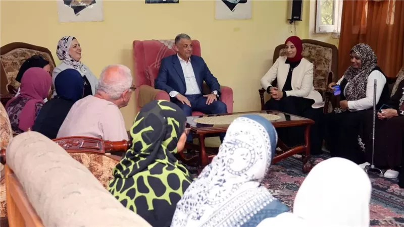 جانب من الزيارة
