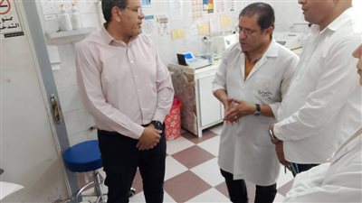 وكيل صحة المنوفية يتابع انتظام العمل بمستشفى سرس الليان