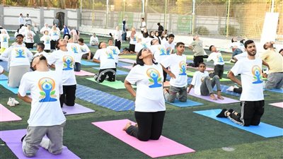سفير الهند ومحافظ الفيوم يشهدان الاحتفال بـ اليوم العالمي لليوجا 