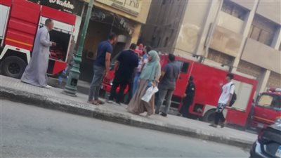 إصابة 5 أشخاص في حريق ببرج سكني بالفيوم والحماية المدنية تسيطر عليه |صور