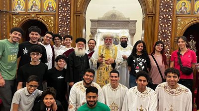 أنشطة رعوية لكنائس مصر.. رسامة قمامصة وشمامسة في عيد القديس يسى 