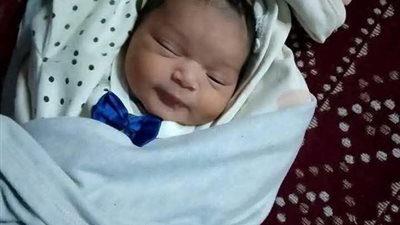 ضبط والدي رضيعة ألقيت أمام مسجد في العاشر من رمضان بالشرقية