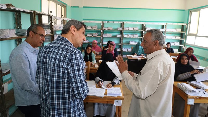جانب من كنترول الإعدادية