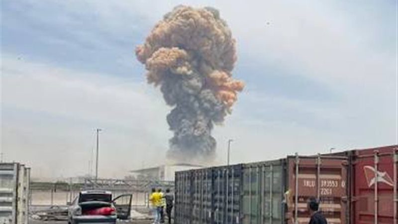 حرائق ميناء بندر