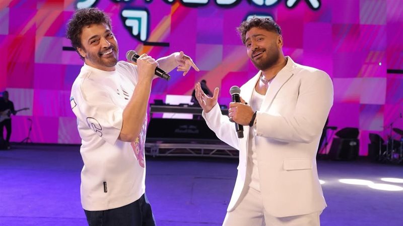 تامر حسني وحميد الشاعري