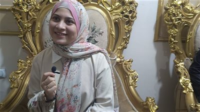 الأولى على الشهادة الإعدادية الازهرية بالفيوم: نفسى أكون دكتورة  