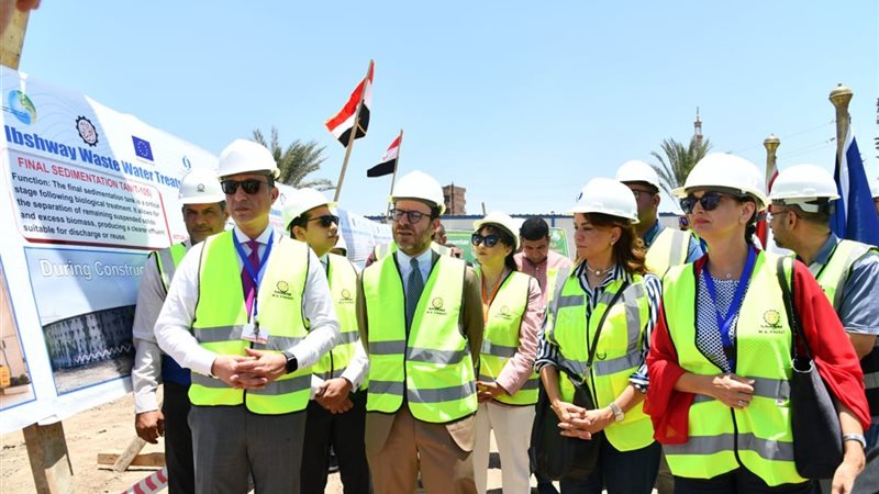 محافظ الفيوم والوفد
