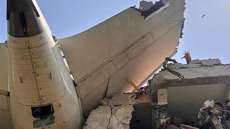 حادث تحطم الطائرة