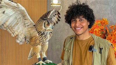 تماسيح وثعابين وعناكب..  قصة شاب حول منزله لأخطر حديقة في بنها بالقليوبية