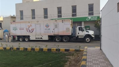 وصول الوحدة المتنقلة لدعم صحة المرأة والكشف المبكر بقرية زاوية صقر  