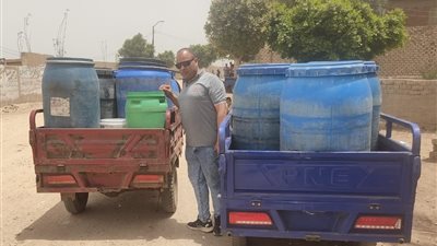 ضبط 11 برميل لبن غير صالح للاستهلاك الآدمي في بني سويف