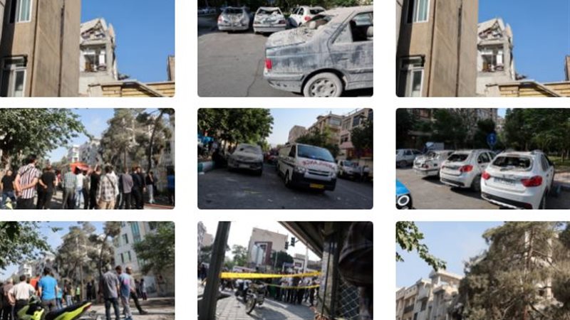 حجم الدمار في إيران