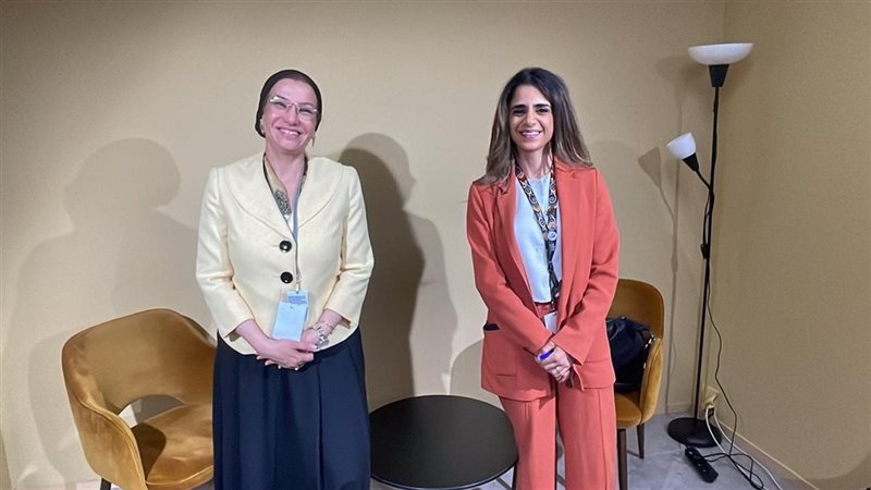 وزيرة البيئة و مدير