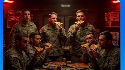 “مؤشر البيتزا”: نظرية طريفة أم أداة لرصد التحركات الأمنية؟