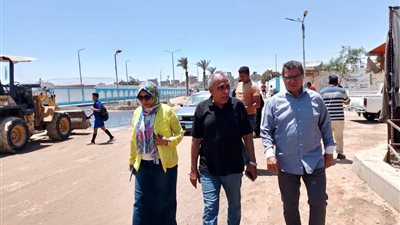 متابعة ميدانية مكثفة لأعمال تطوير ورفع كفاءة شارع الروض بحي الأربعين بالسويس
