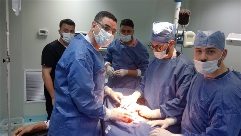الطاقم الطبى