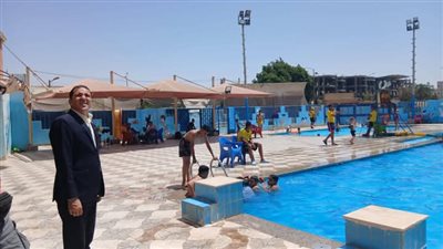 قبل مارثوان الصيف : متابعة تطبيق الكود المصرى لحمامات سباحة أندية بنى سويف