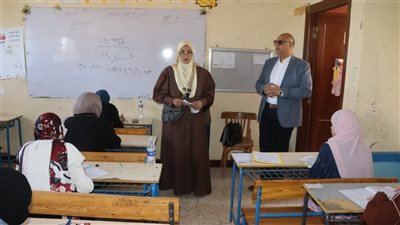 محافظ القليوبية يتفقد عدداً من لِجان إمتحانات الشهادة الثانوية العامة 