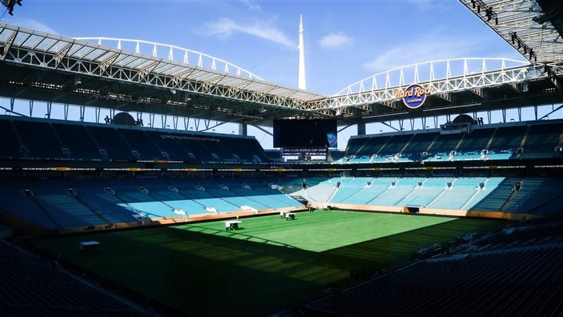 ملعب هارد روك جاهز