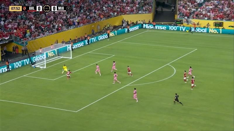 الاهلي وانتر ميامي