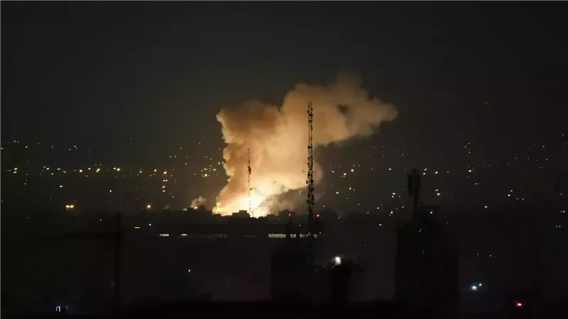 القصف الإيراني على