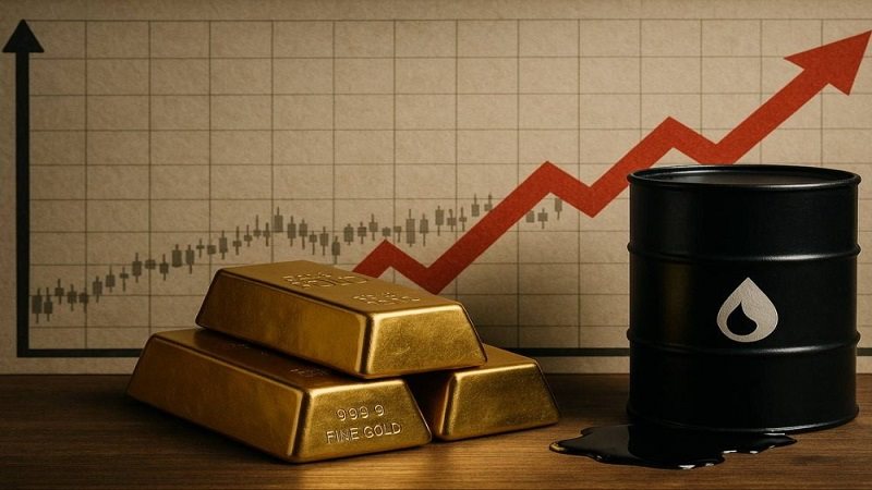 أسعار الذهب والنفط