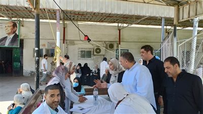 وكيل الصحة مستشفى كفرالشيخ العام في إطار حملة 