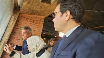 افتتاح ستديو نجيب محفوظ بماسبيرو بحضور وزير الثقافة والمسلماني وعبد العزيز