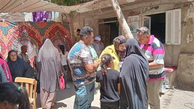 قافلة طبية تخدم مئات الأسر تحت رعاية  الشباب والرياضة بحي الأربعين بالسويس