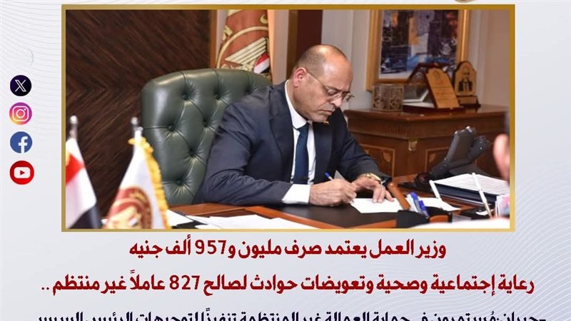 وزير العمل
