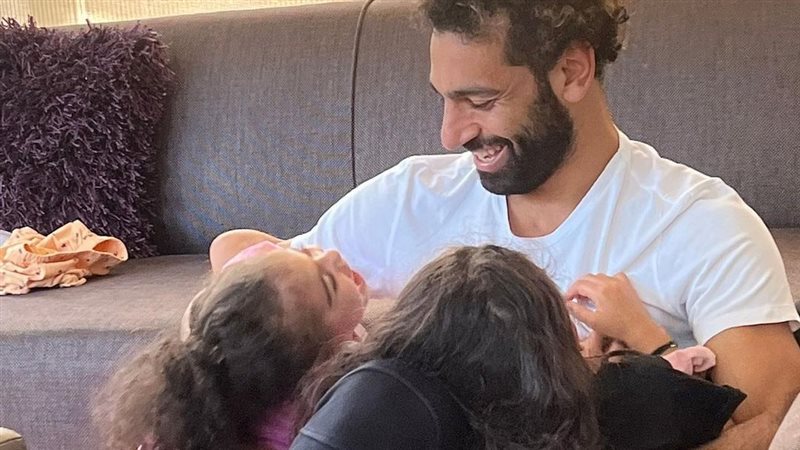 محمد صلاح وبناته
