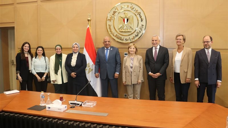 وزيرا الكهرباء