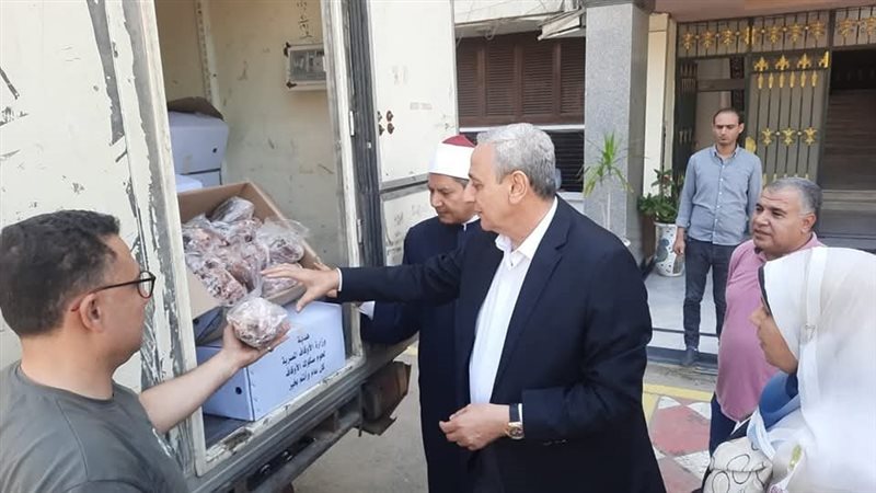 توزيع لحوم الأضاحي