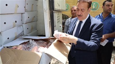 محافظ المنوفية يشهد استلام 2 طن لحوم ضمن مشروع 