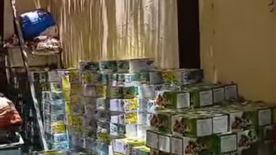 ضبط مصنع عصائر غير مرخص وعصائر غير صالحة ببني سويف