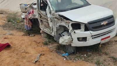 وفـاة 3 عمال وإصابة 15 آخرين بحادث مروع بالطريق الصحراوي بالقاهرة 