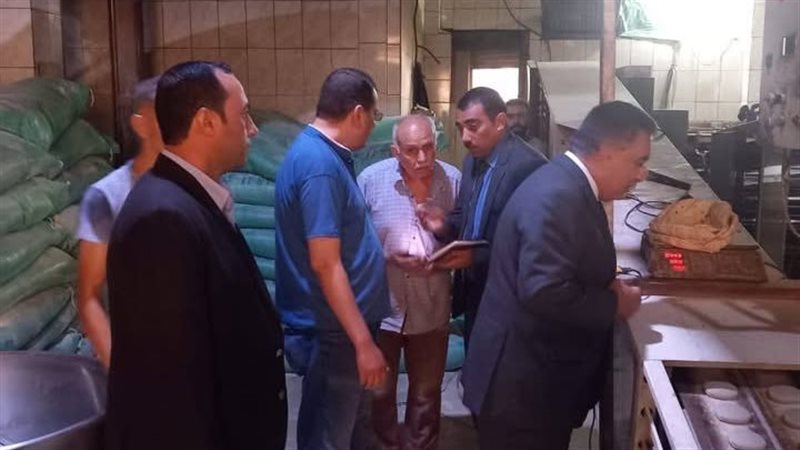 اثناء الجولة التفقدية